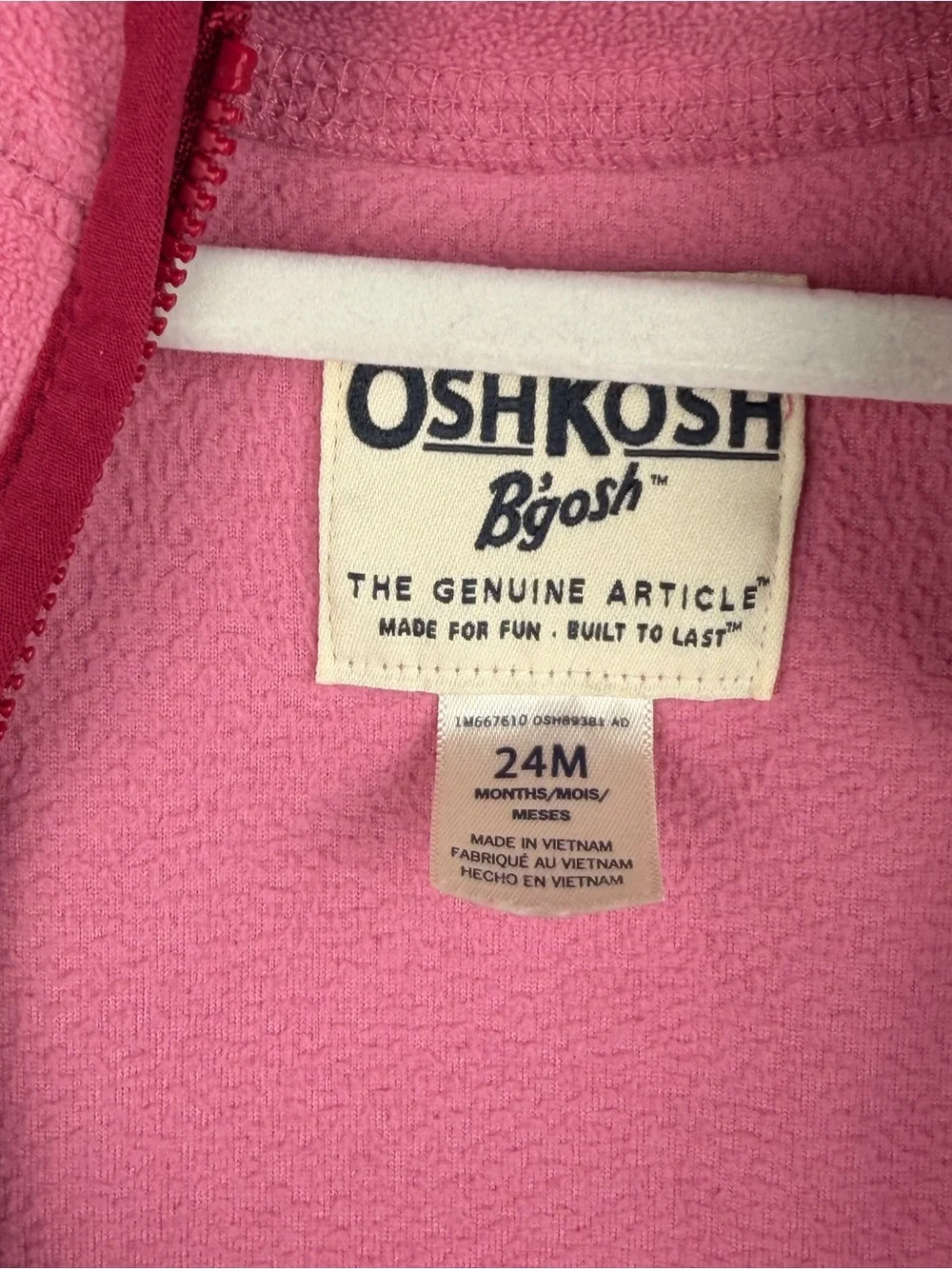OshKosh Bgosh check photos